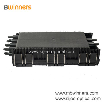 Waterproof 6 In 8 Out Fiber Optic Joint Box Splice Closure 96 Port